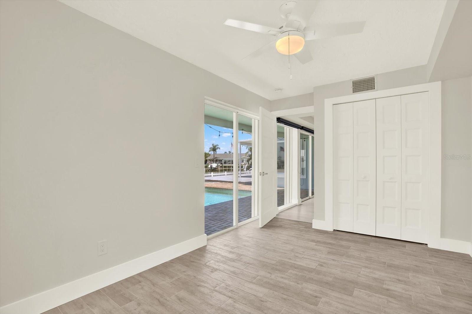 3rd Bedroom with Water Views