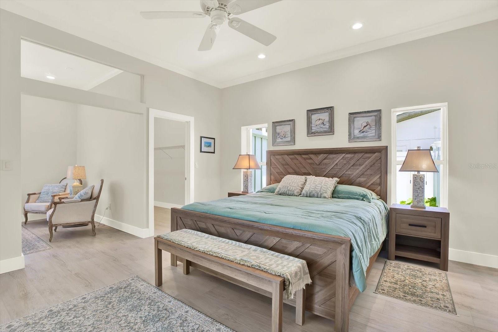Primary Suite with Study