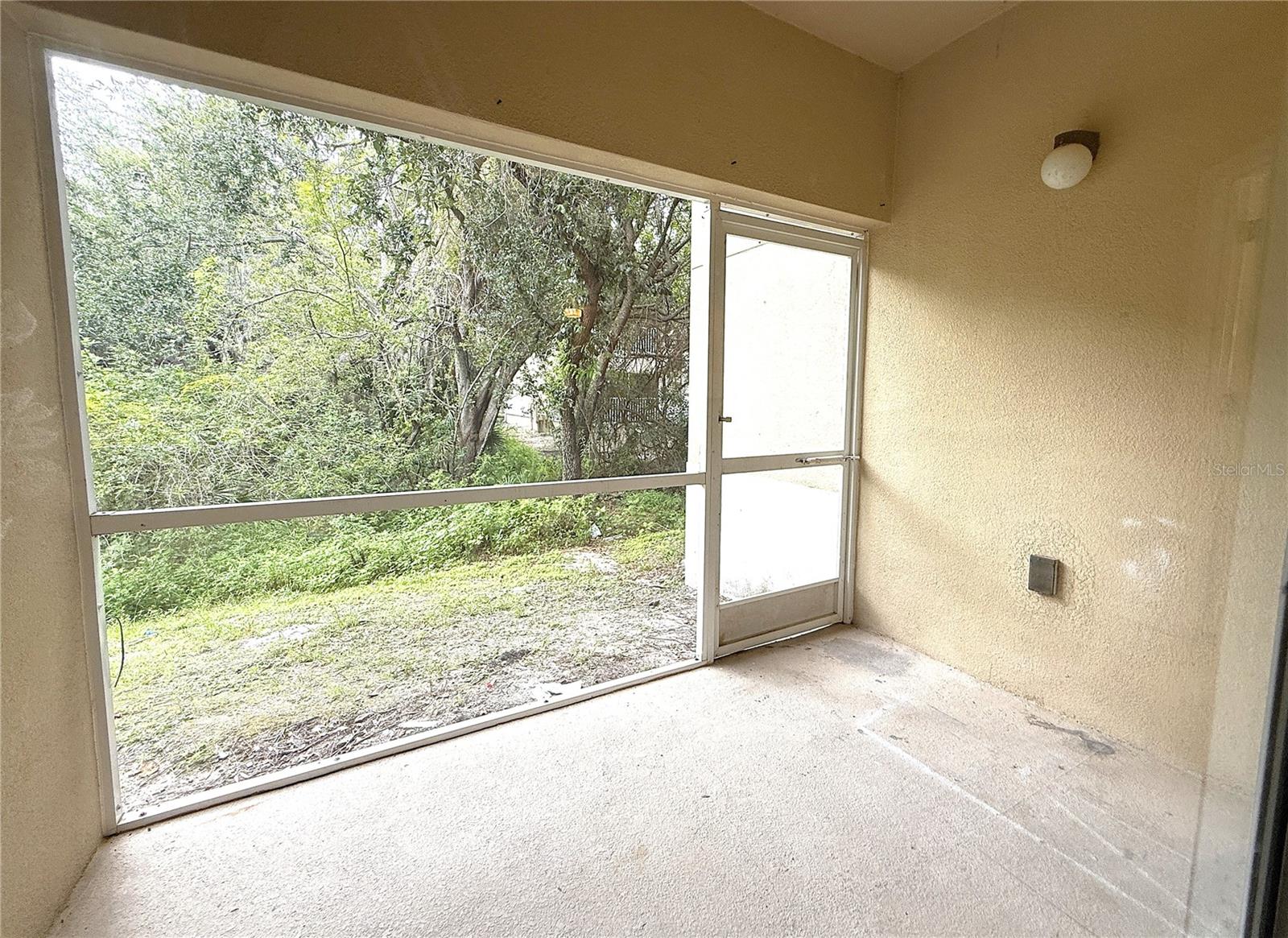 Screened porch