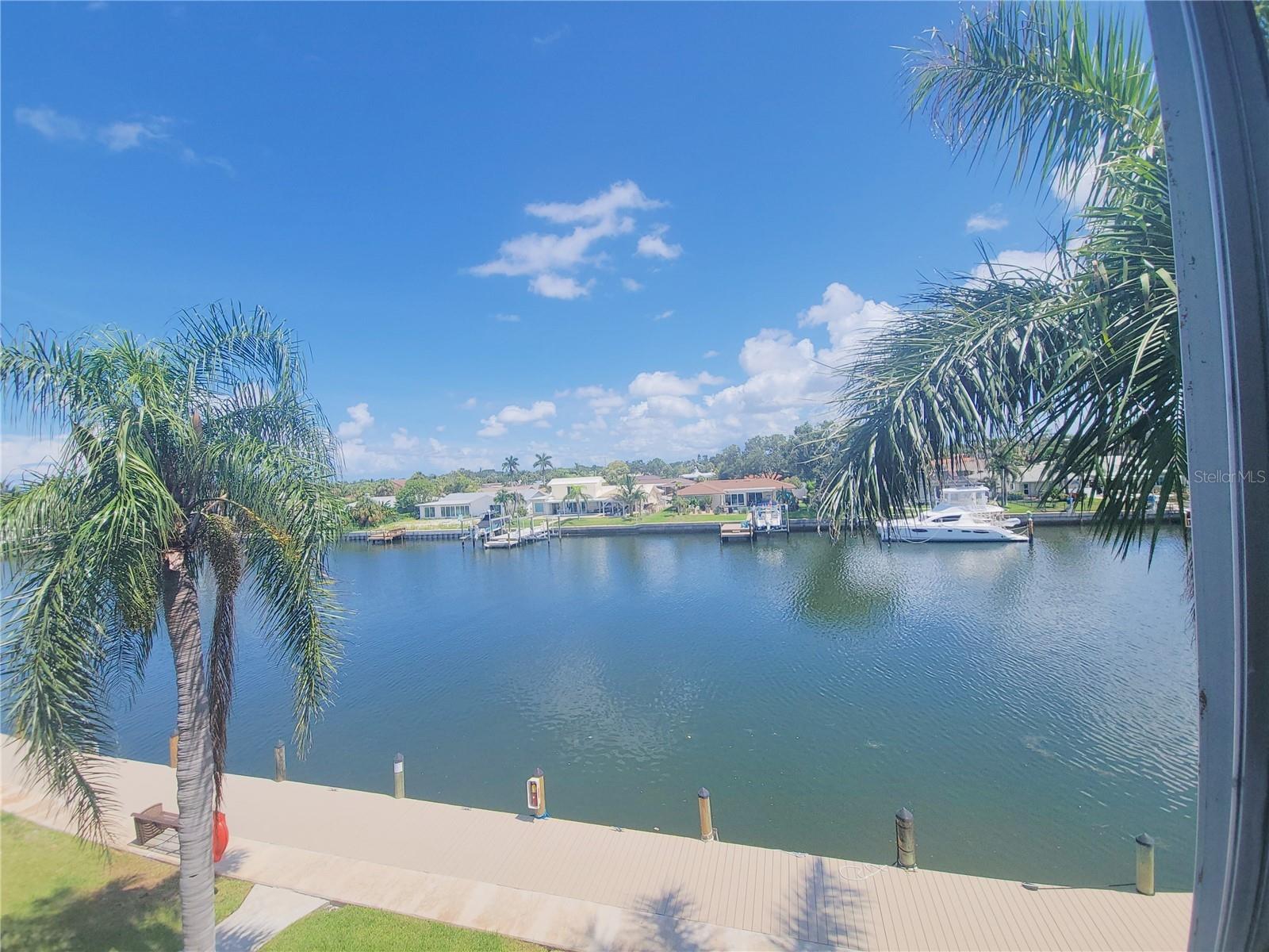 view from balcony