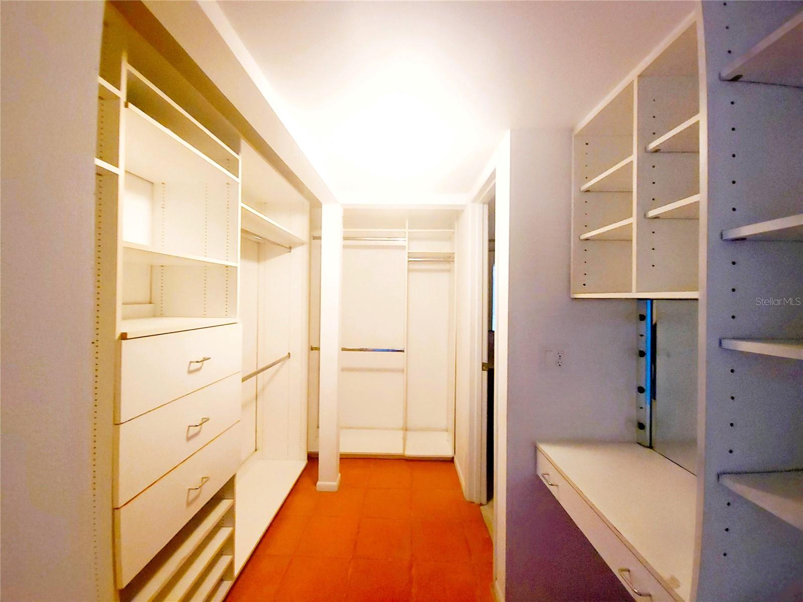 primary closet