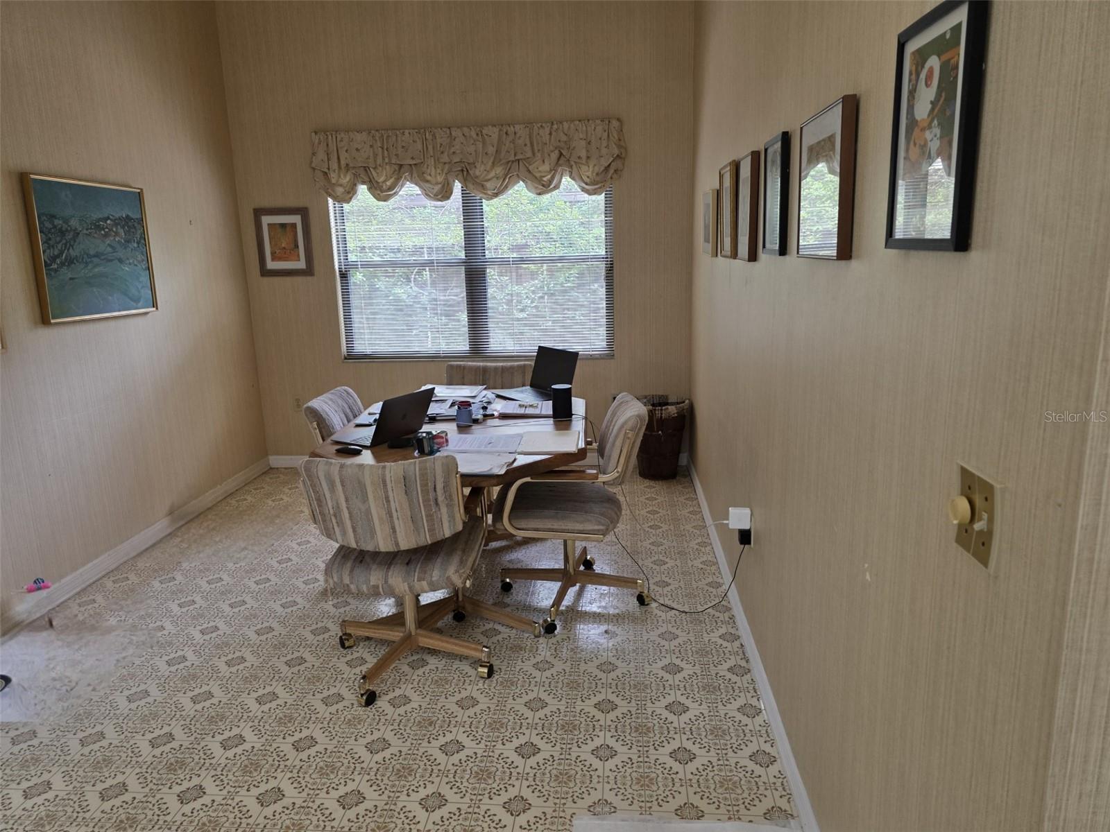 Dinette off Kitchen