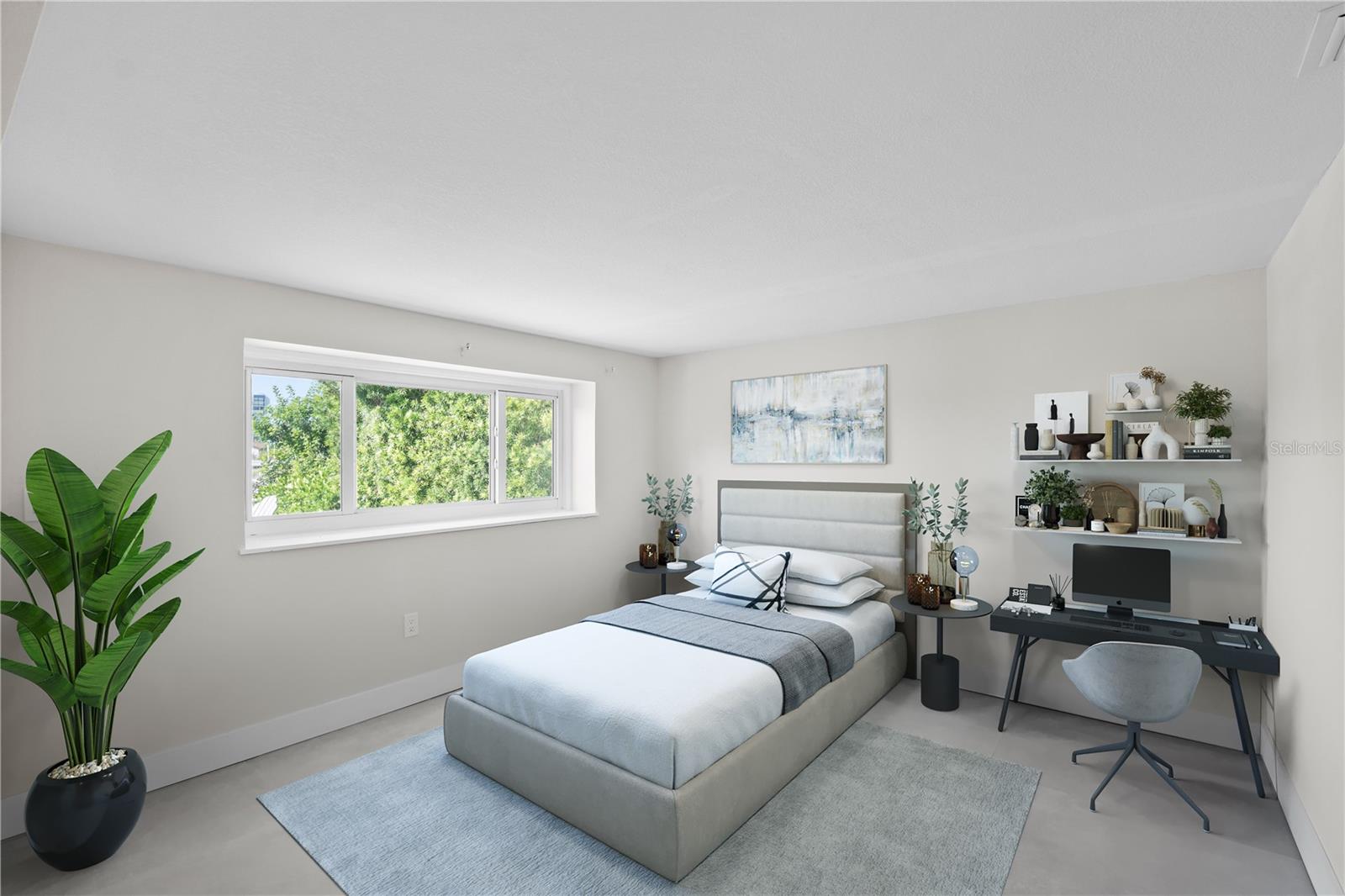 Guest Bedroom 2: Private guest room with ensuite. bathroom