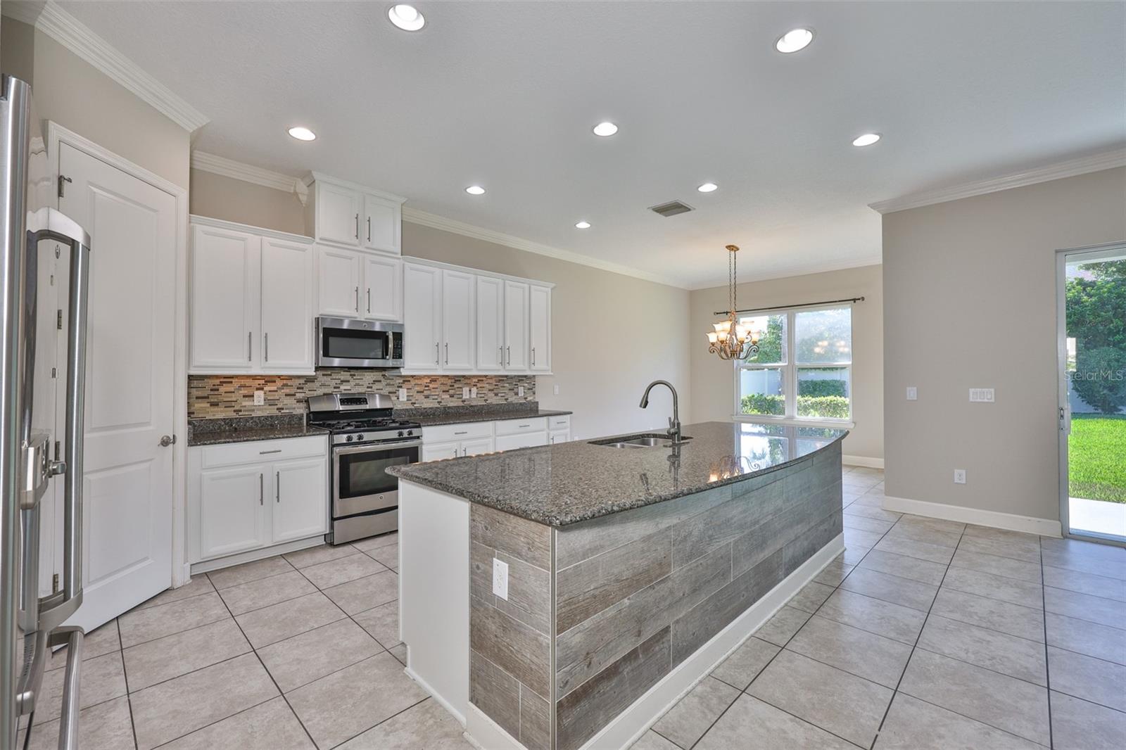 Freshly painted Kitchen