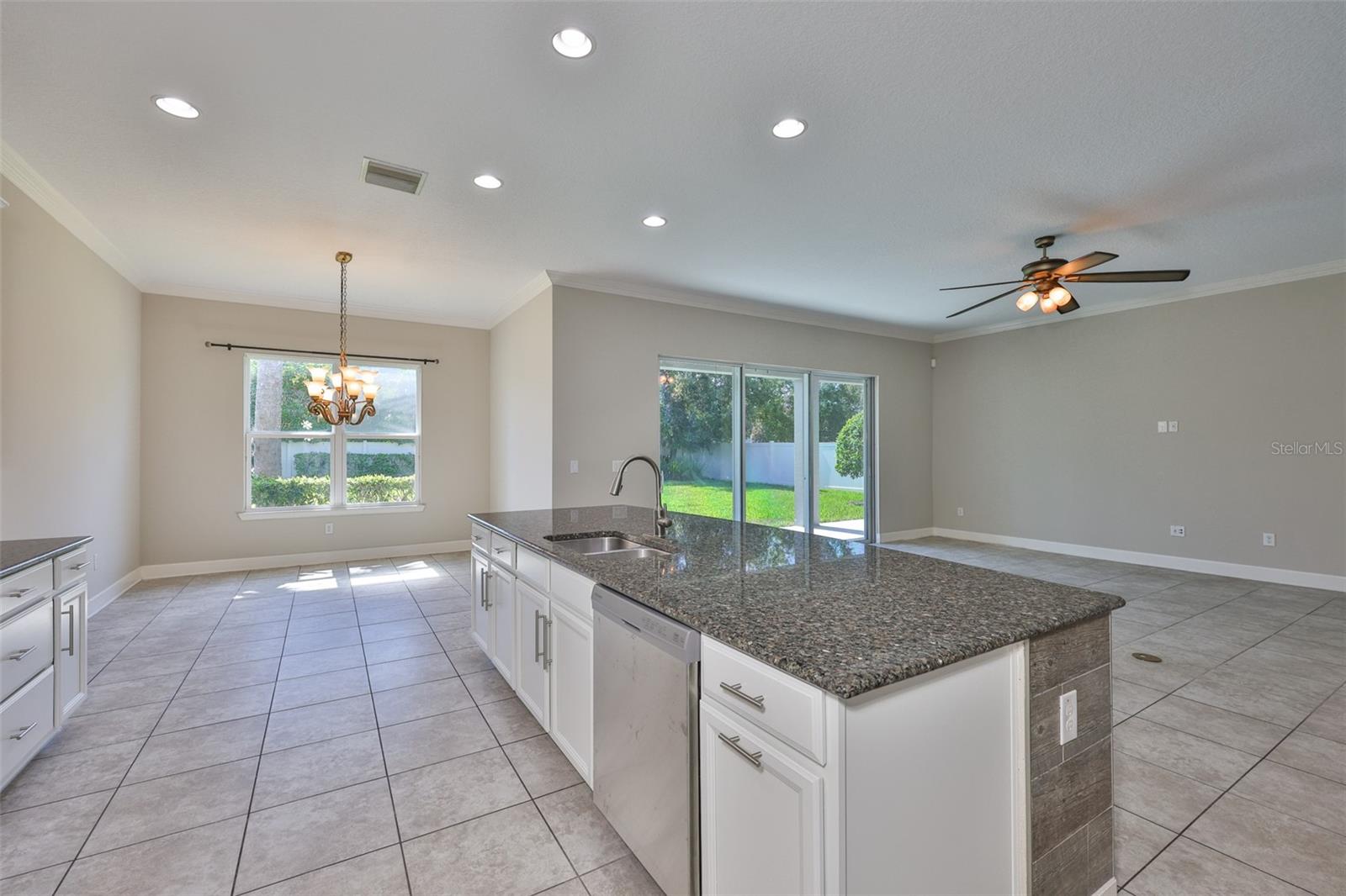 Freshly painted Kitchen
