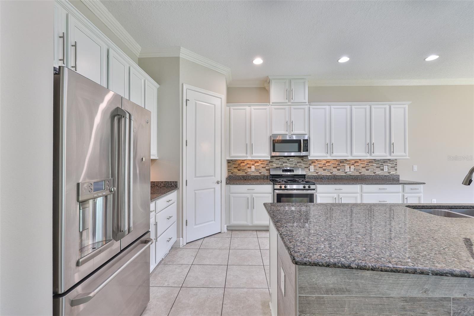 Freshly painted Kitchen