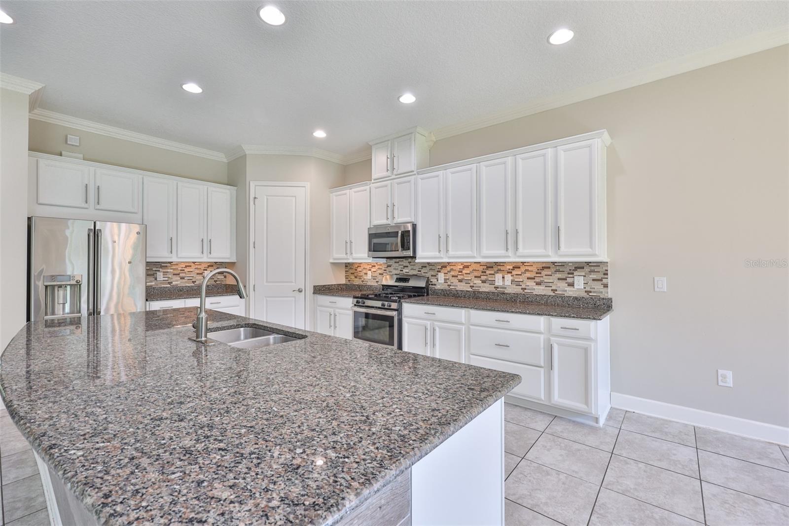 Freshly painted Kitchen