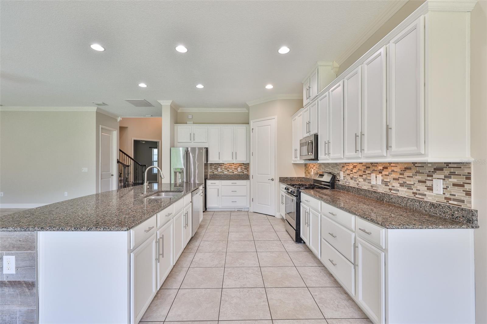 Freshly painted Kitchen