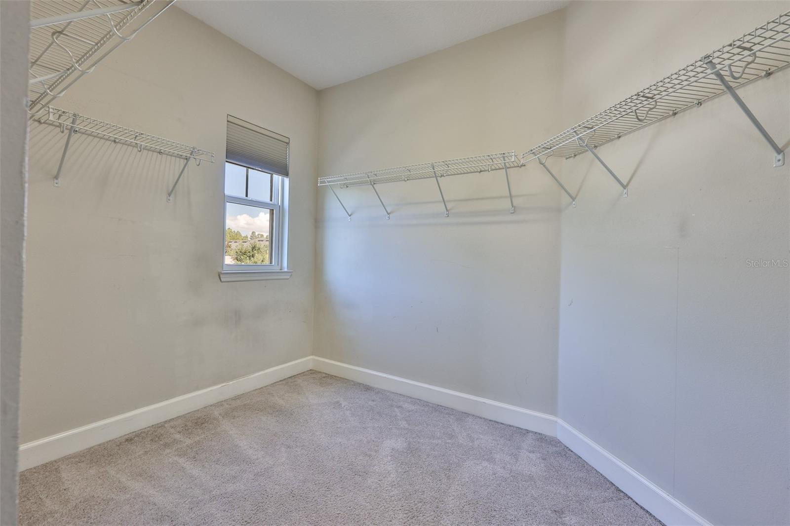 Bedroom #4 huge walk in closet