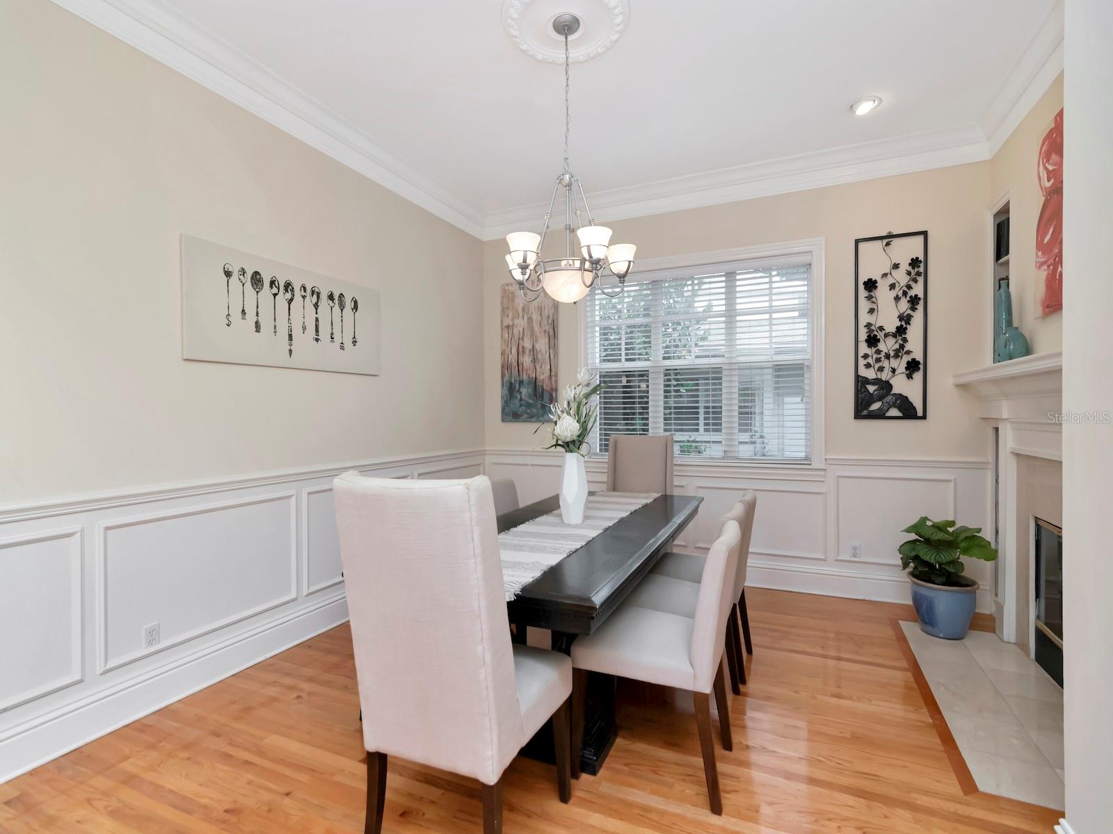 Open Dining Room to Kitchen.