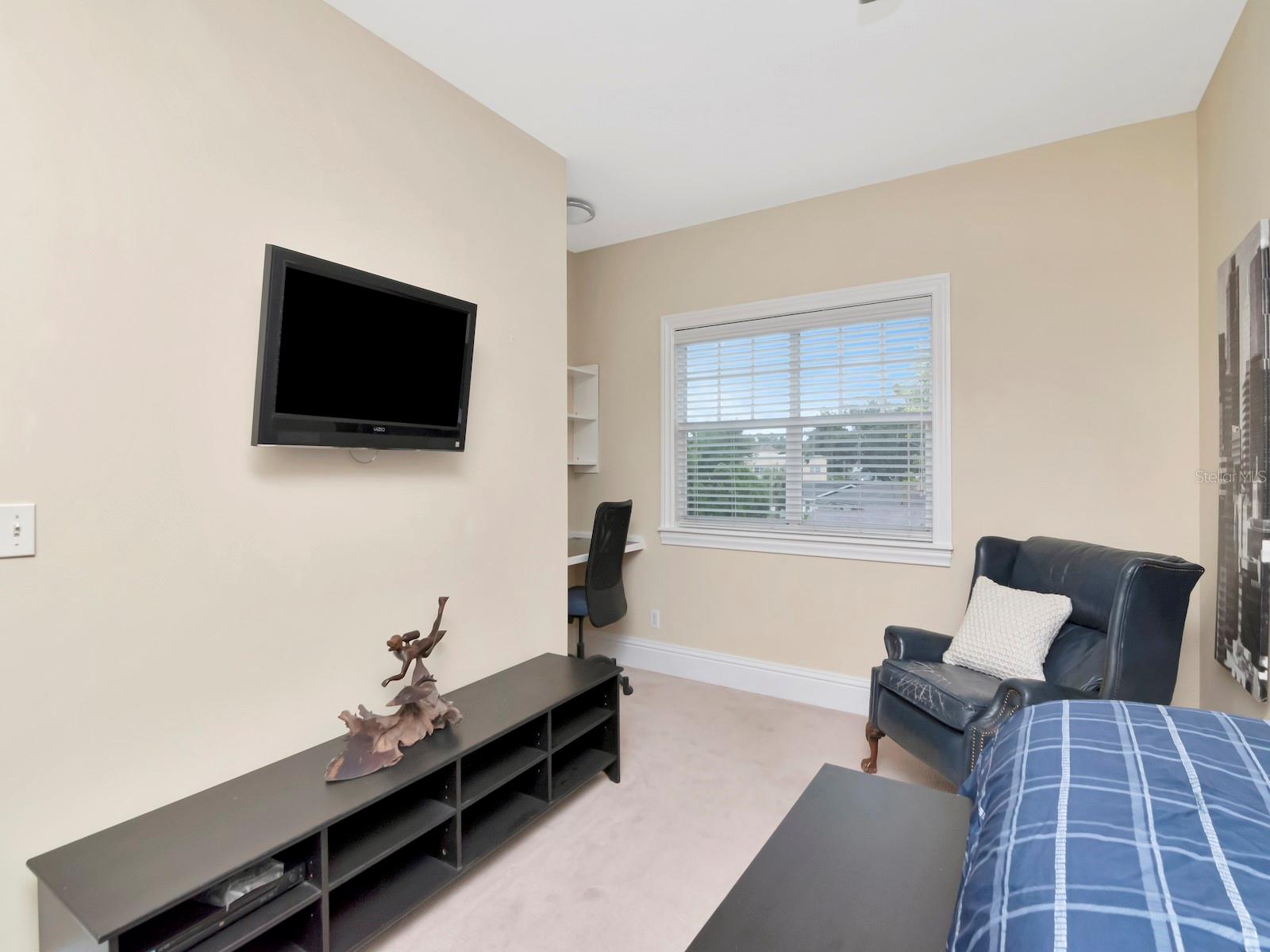 Ensuite Bedroom 2 with desk niche.