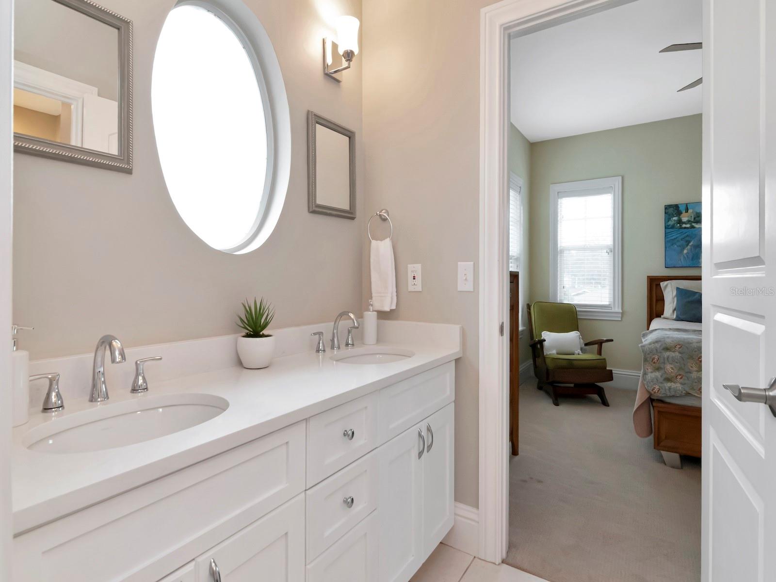 Jack/Jill Bathroom between Bedroom 3 and 4.