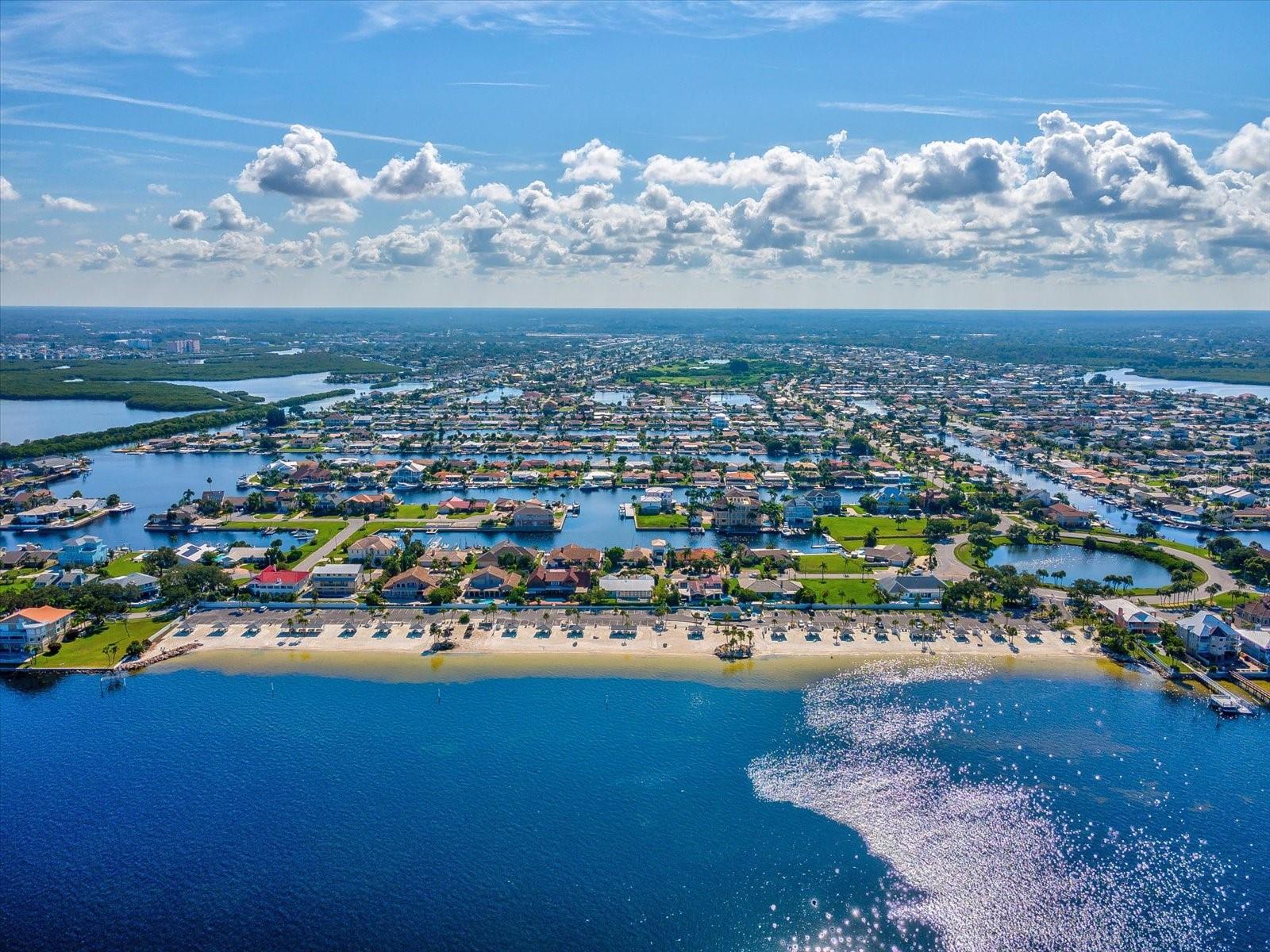 Gulf Harbors Private member only beach