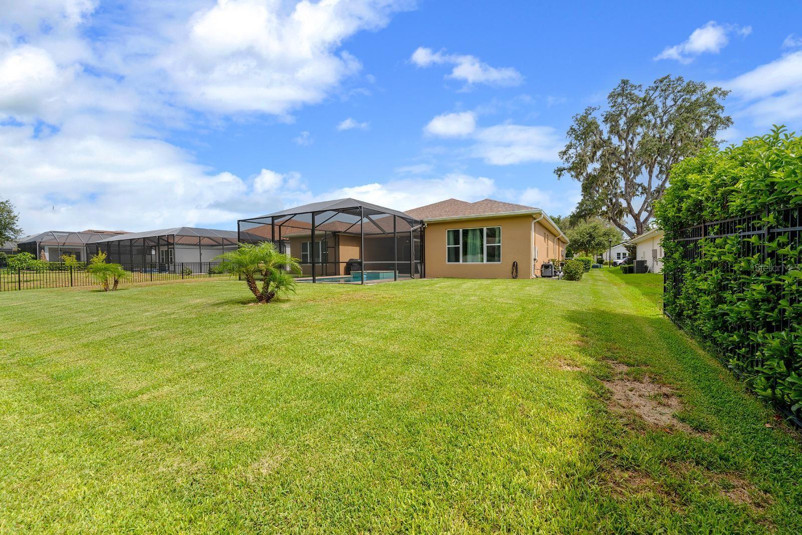 Almost a 1/3 acre of property and almost 3 sides of the yard is already fenced in.  Roof is only 3 years old!