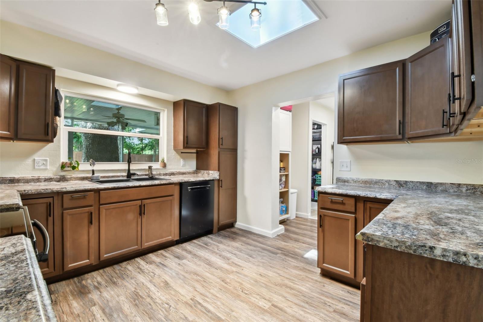 Large, updated kitchen