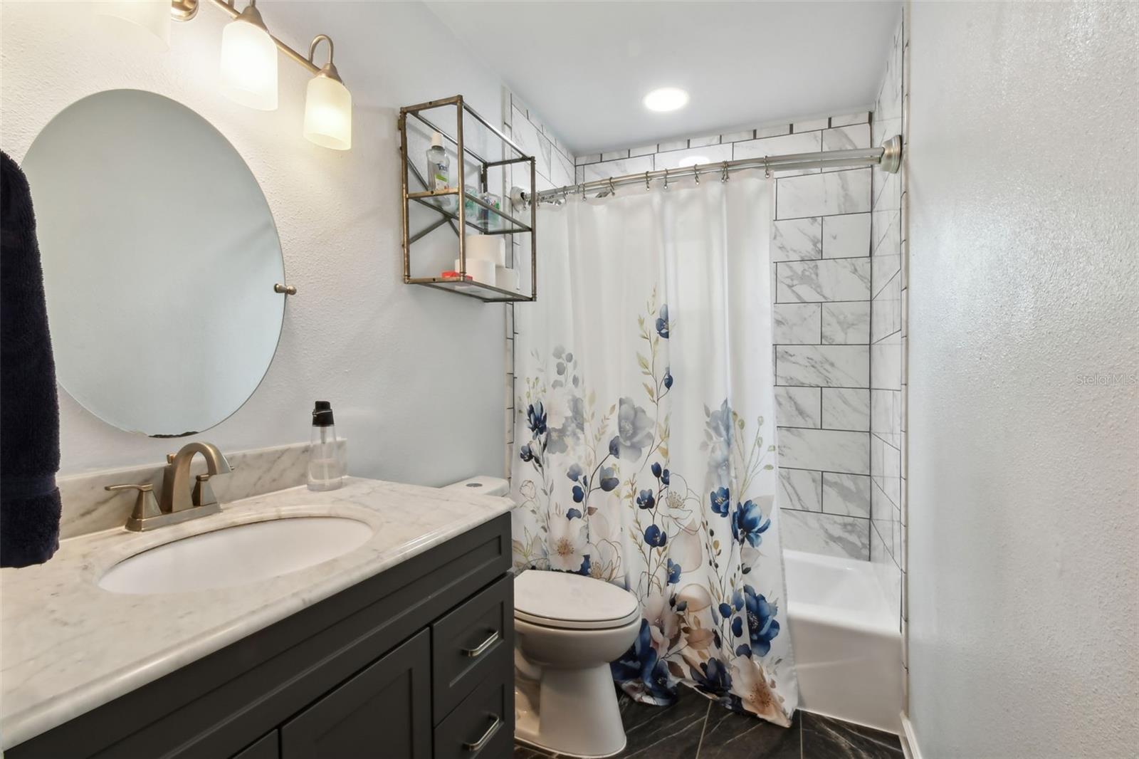 Updated second bath