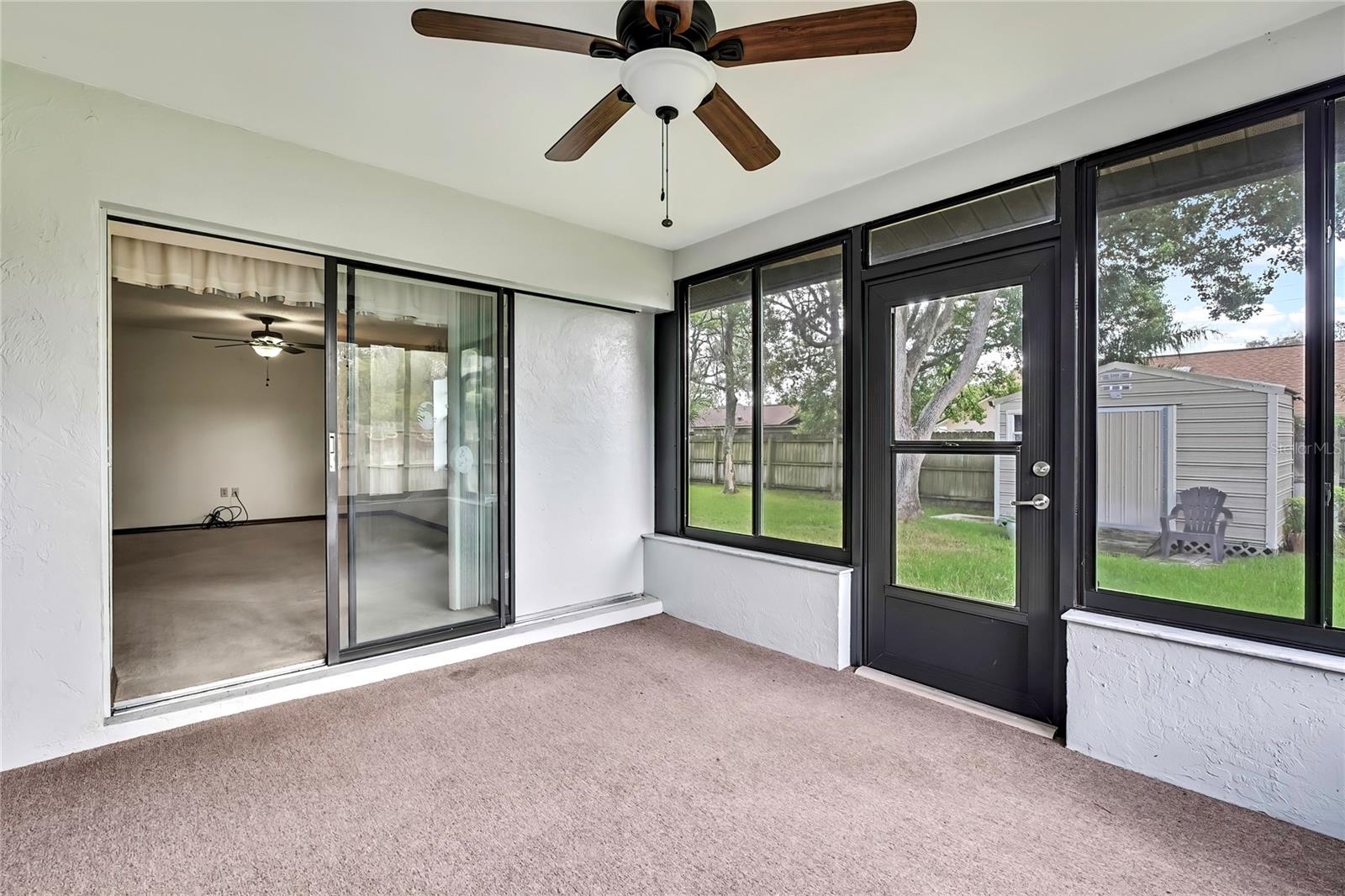 Enclosed Sunroom