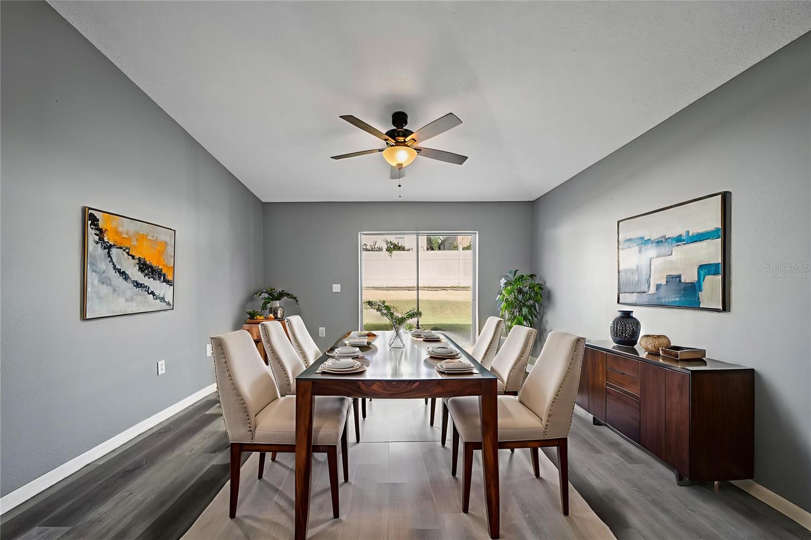 Dining Room - virtually staged