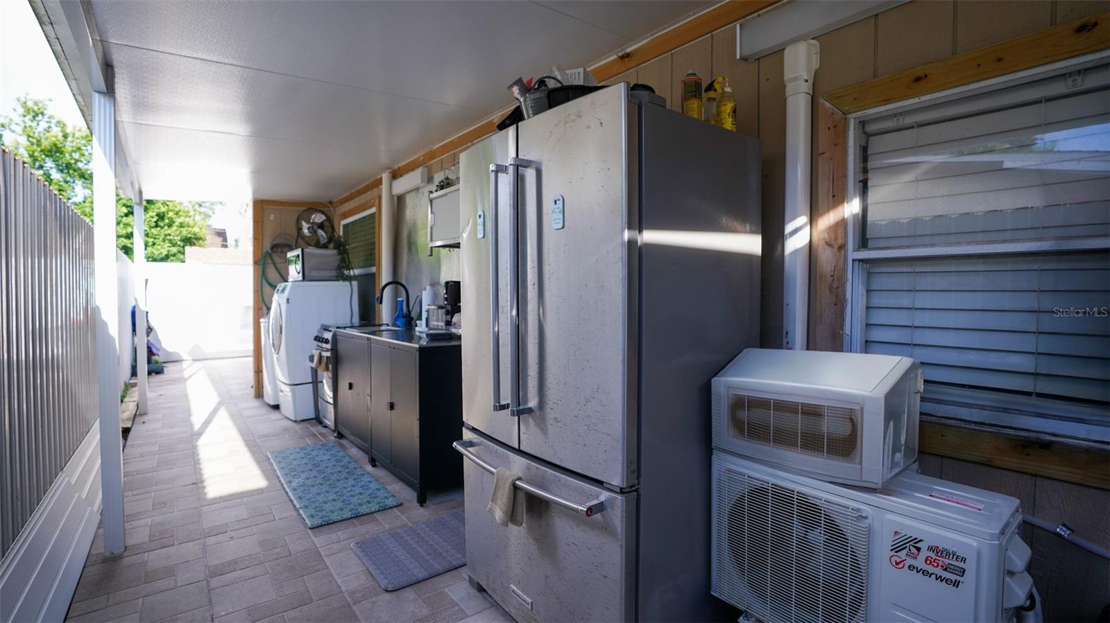 Attached Suite 1 Outdoor Kitchen/Laundry