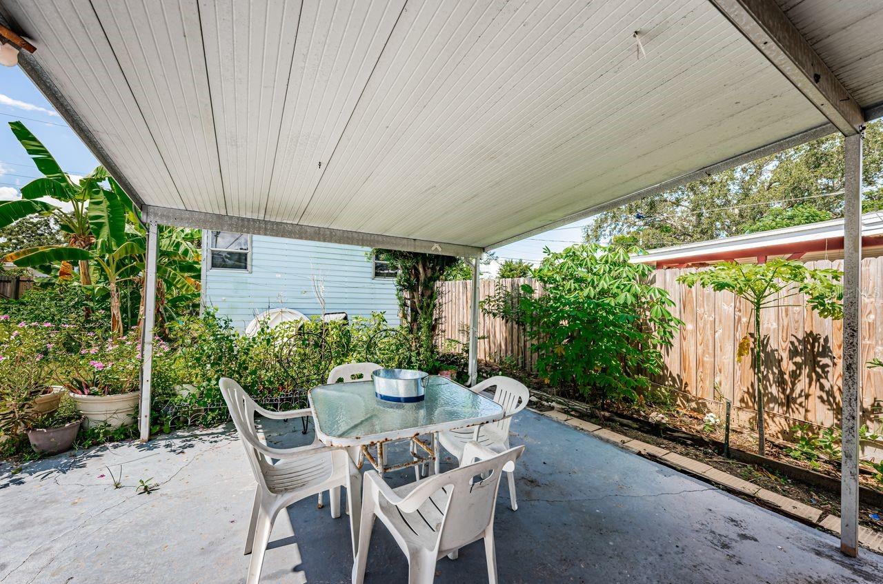 Rear Patio