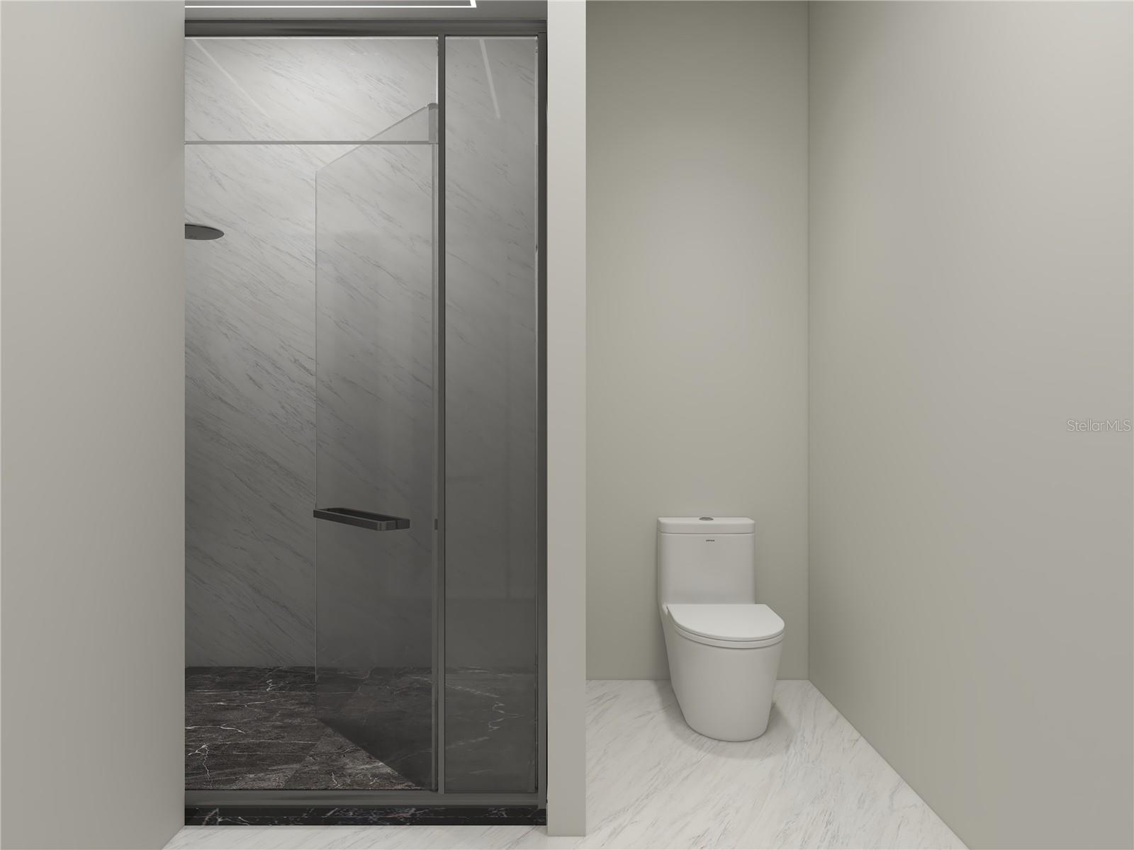 Downstairs Primary Full Bathroom