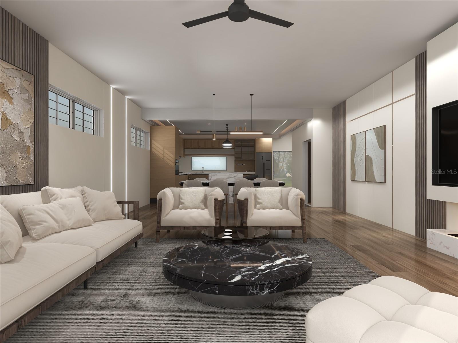 Entry Into Living Room