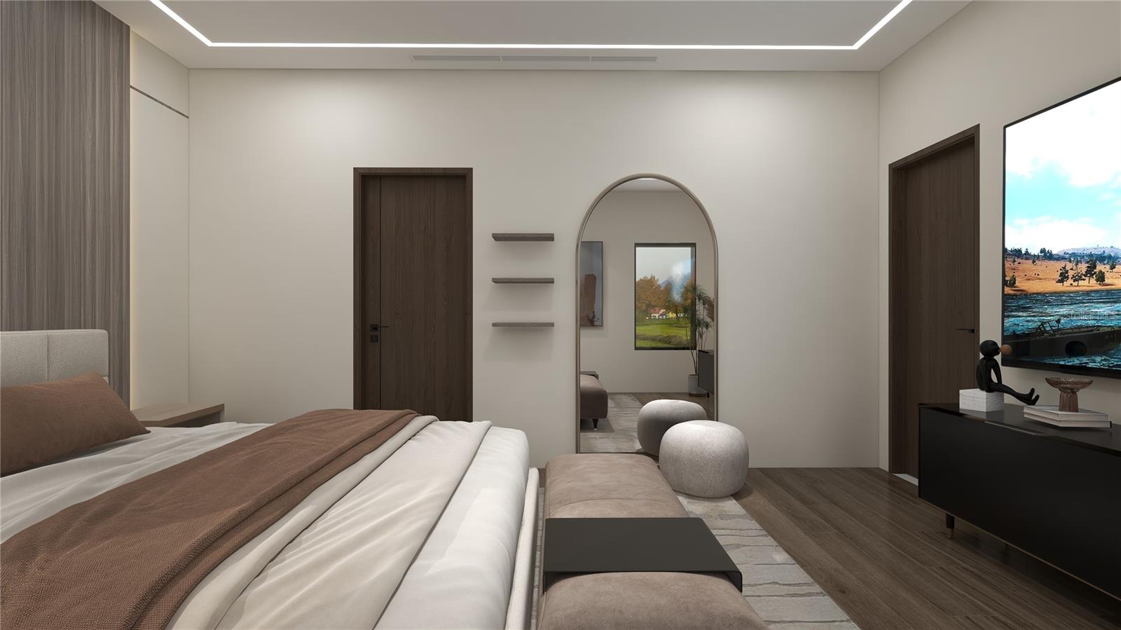 Downstairs Primary Suite