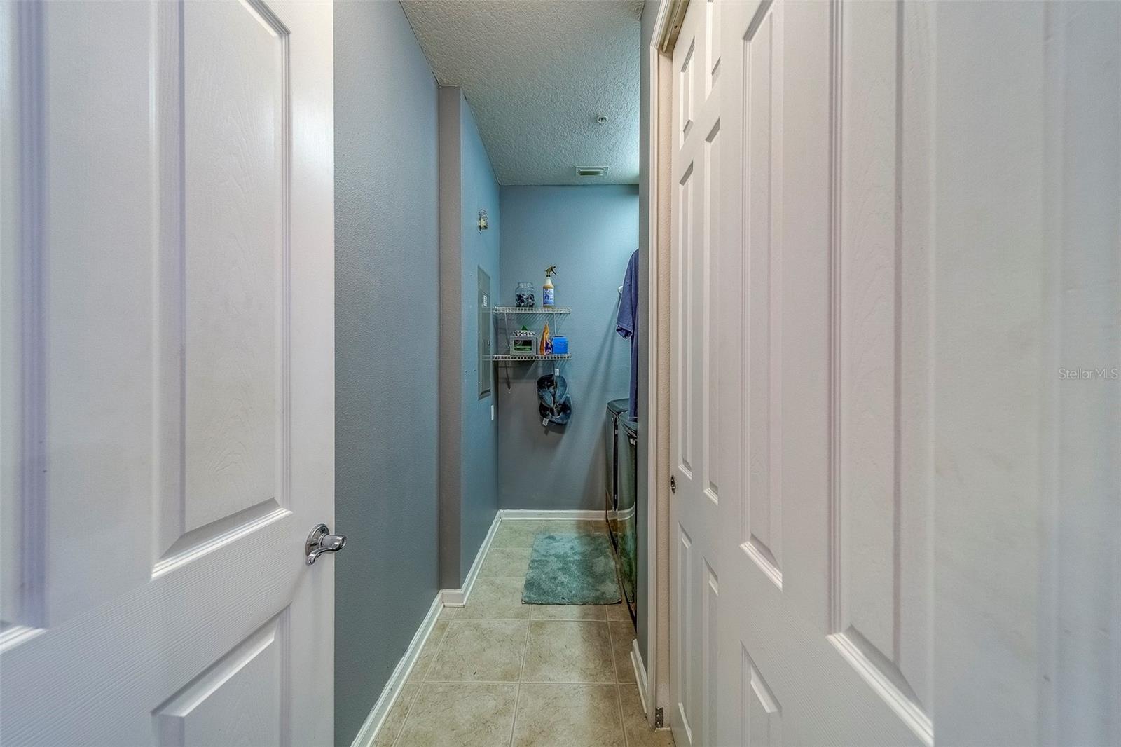 Entrance to Laundry room