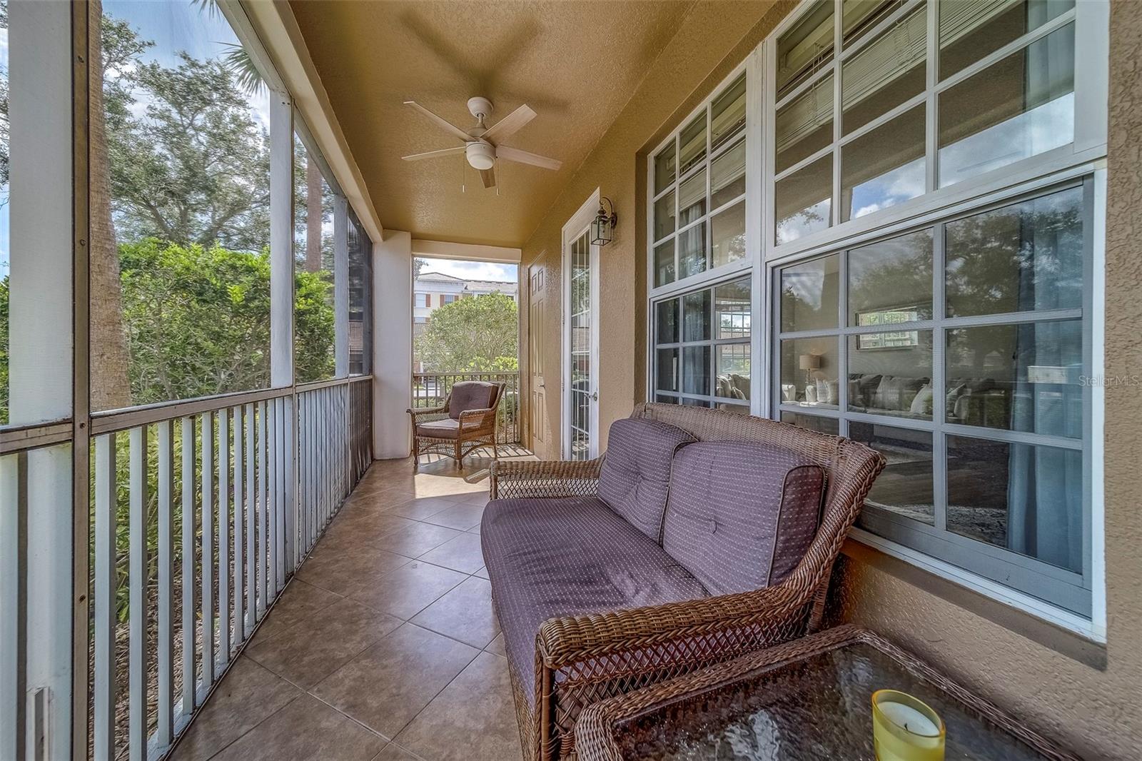 Screened in Patio
