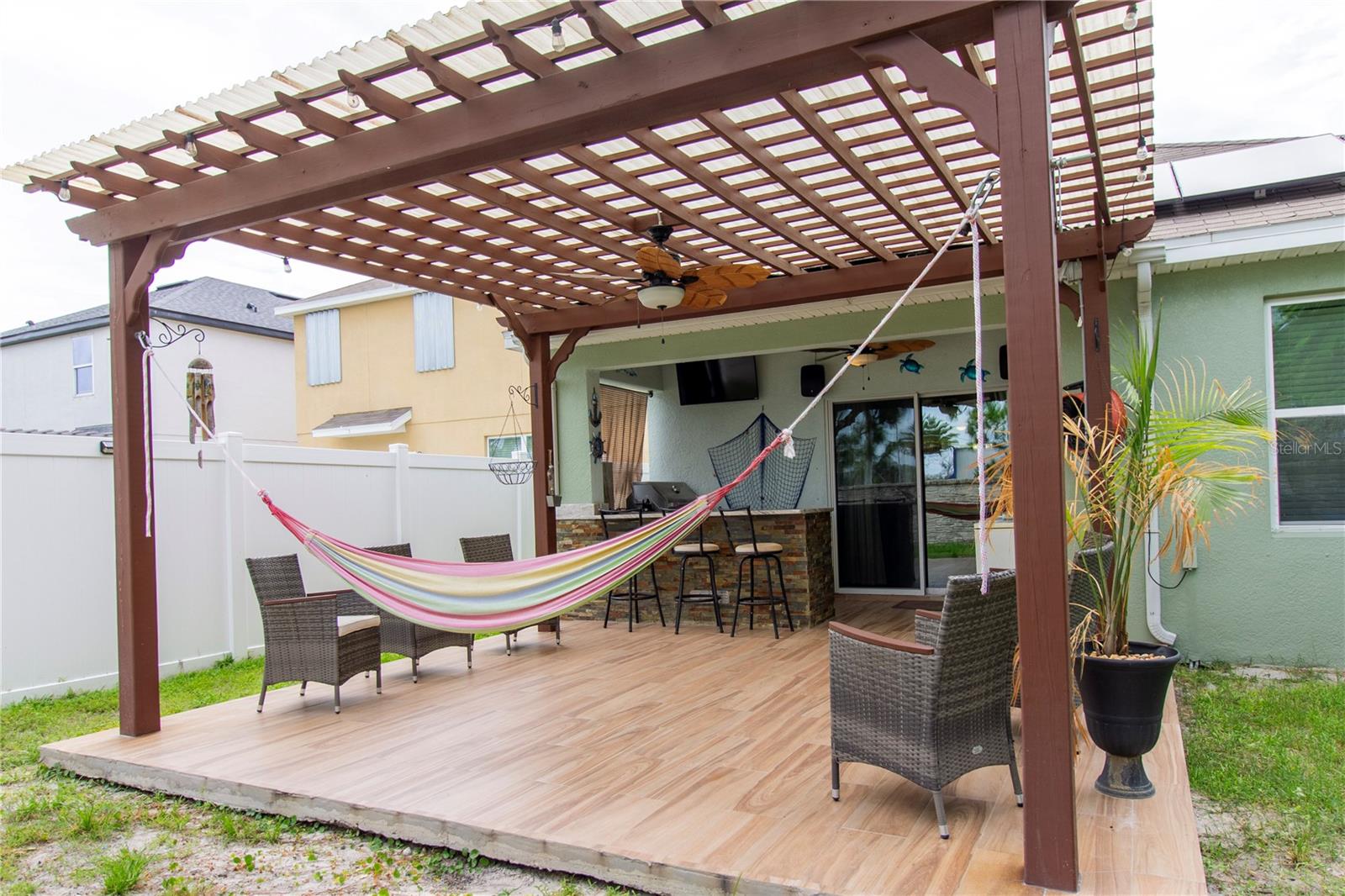 Back yard