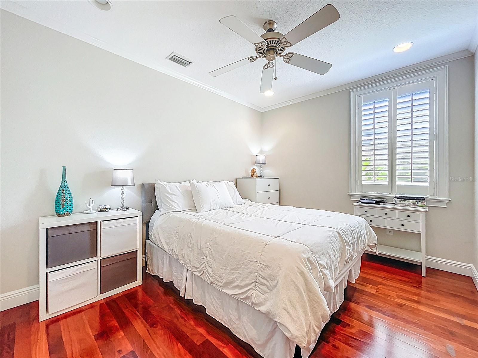 3rd bedroom. Notice the beautiful wood floors throughout the 2nd floor.