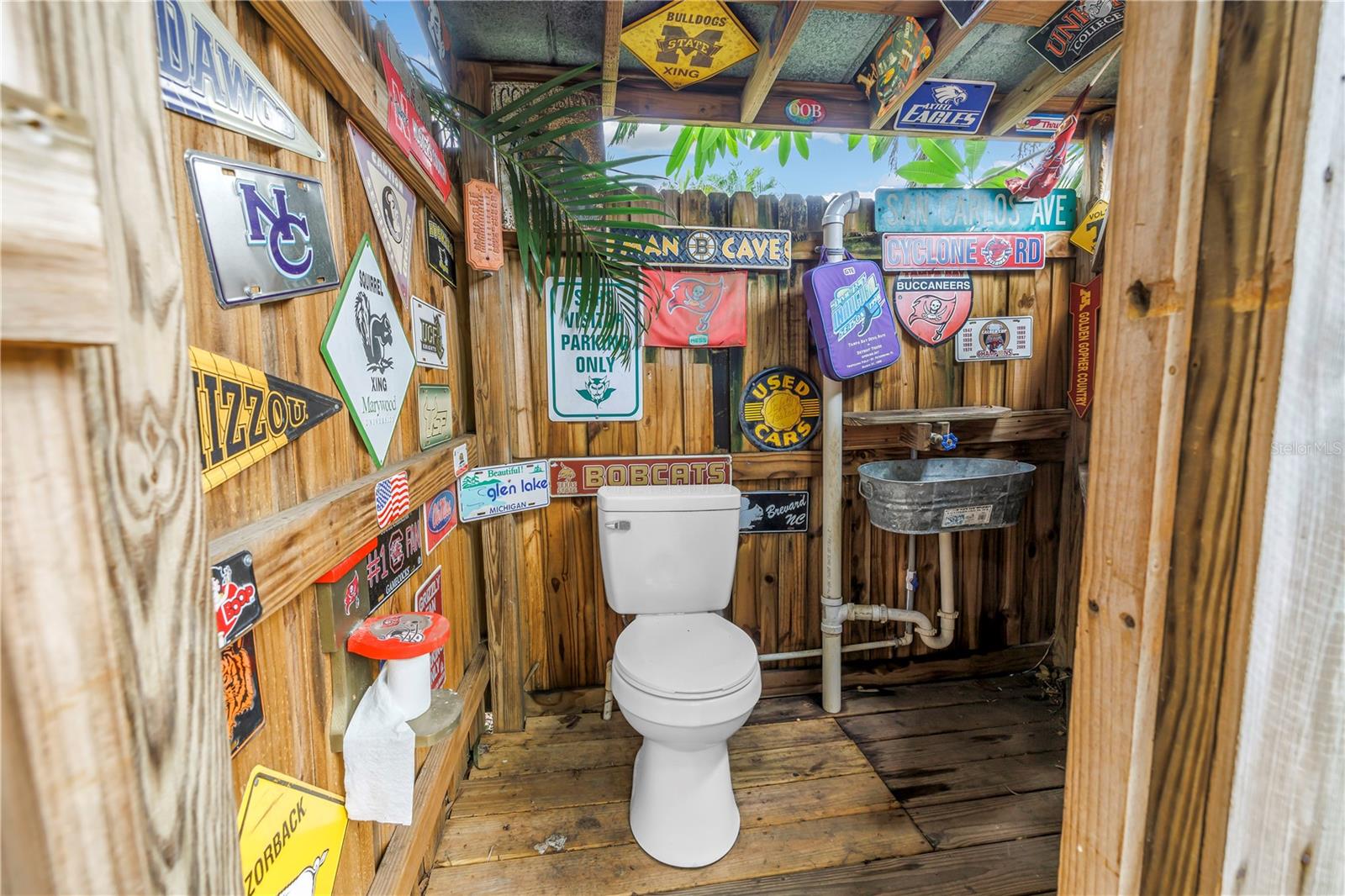 Your 3rd bathroom! Yes... outdoors