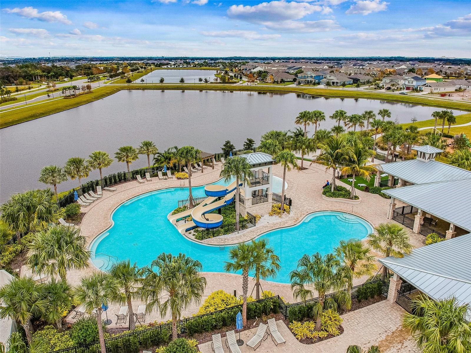 The Clubhouse Slide Pool
