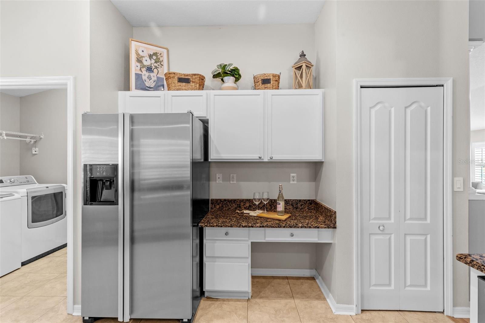 Pantry Closet/Desk Area