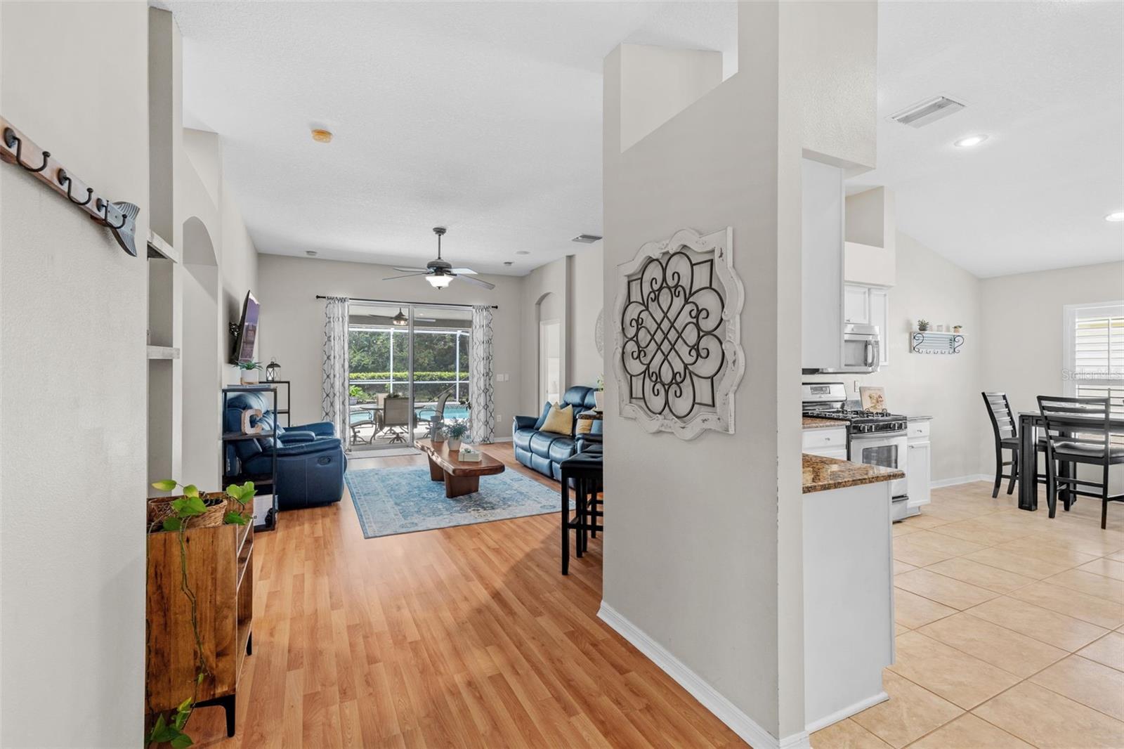 Entryway into Kitchen