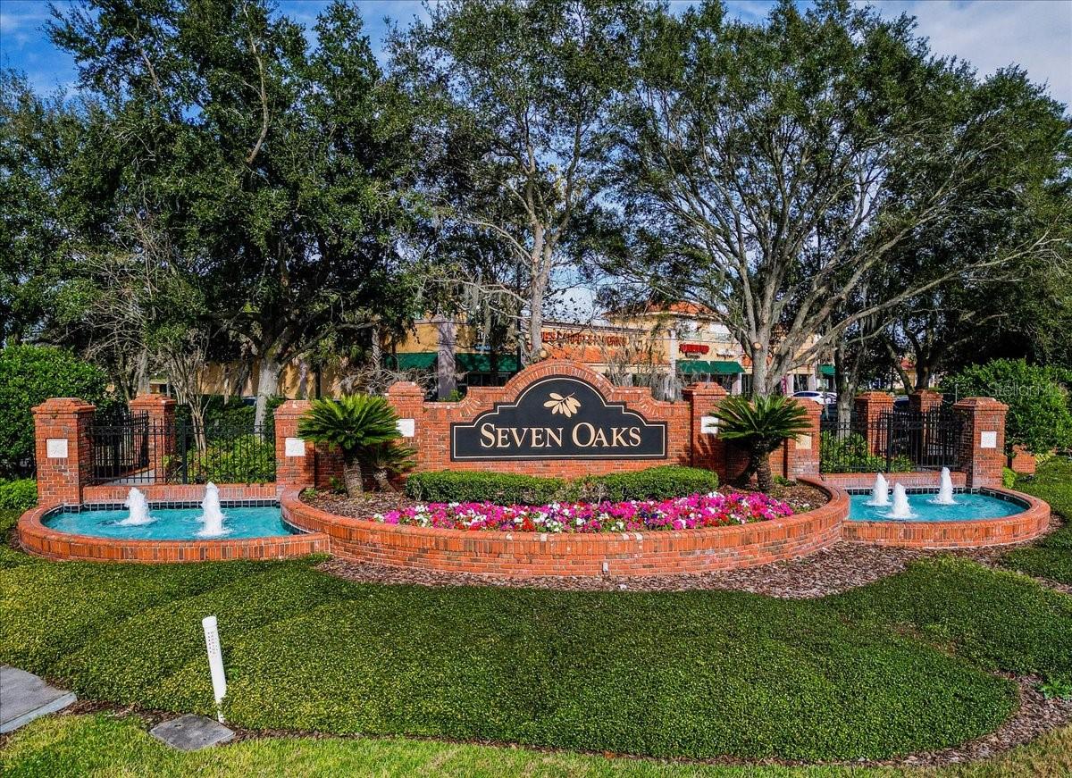 Seven Oaks Sign