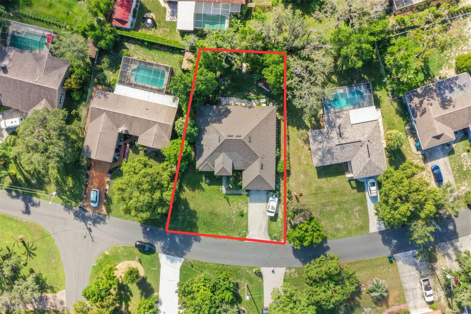 Property Line-room for pool