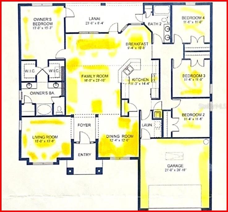 2016 Builders Floorplan