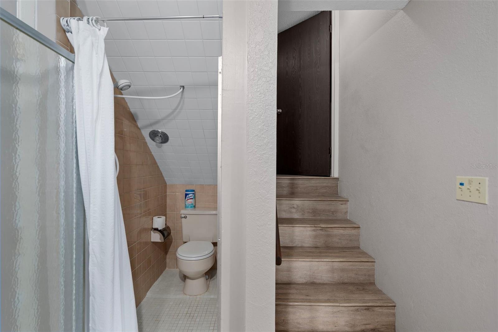 First floor half bath