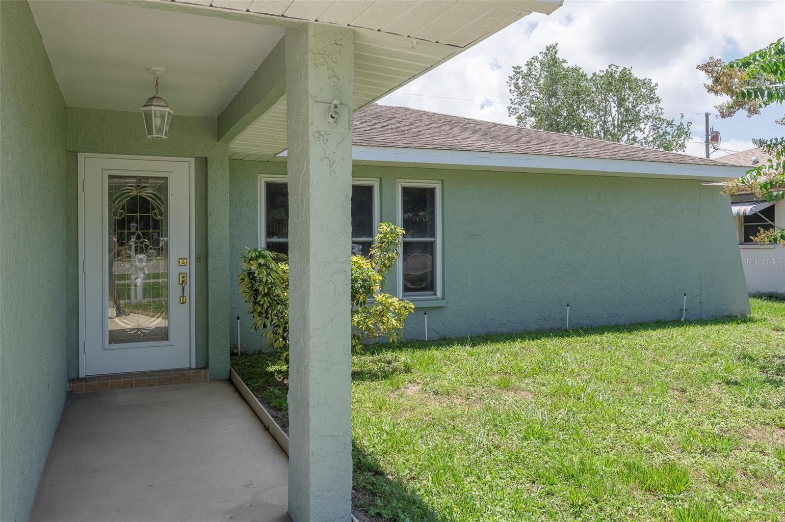 Nice walkway! Hurricane Doors and Windows!