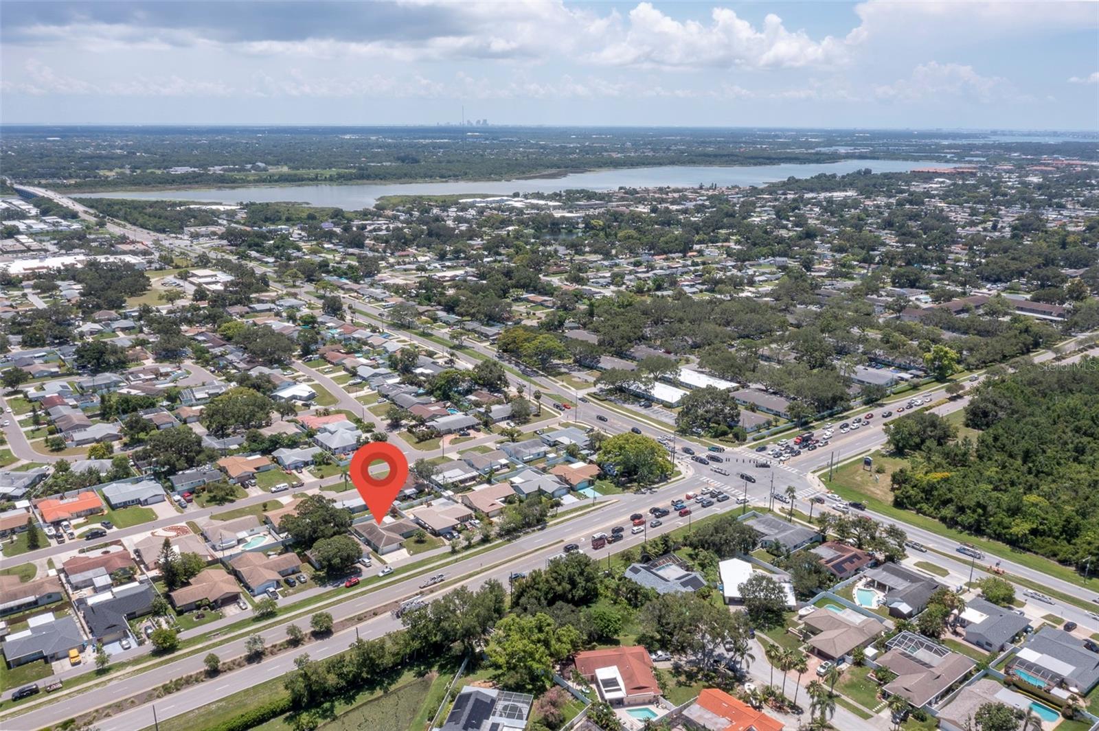 Lake Seminole is Close, too.  High and Dry Property!