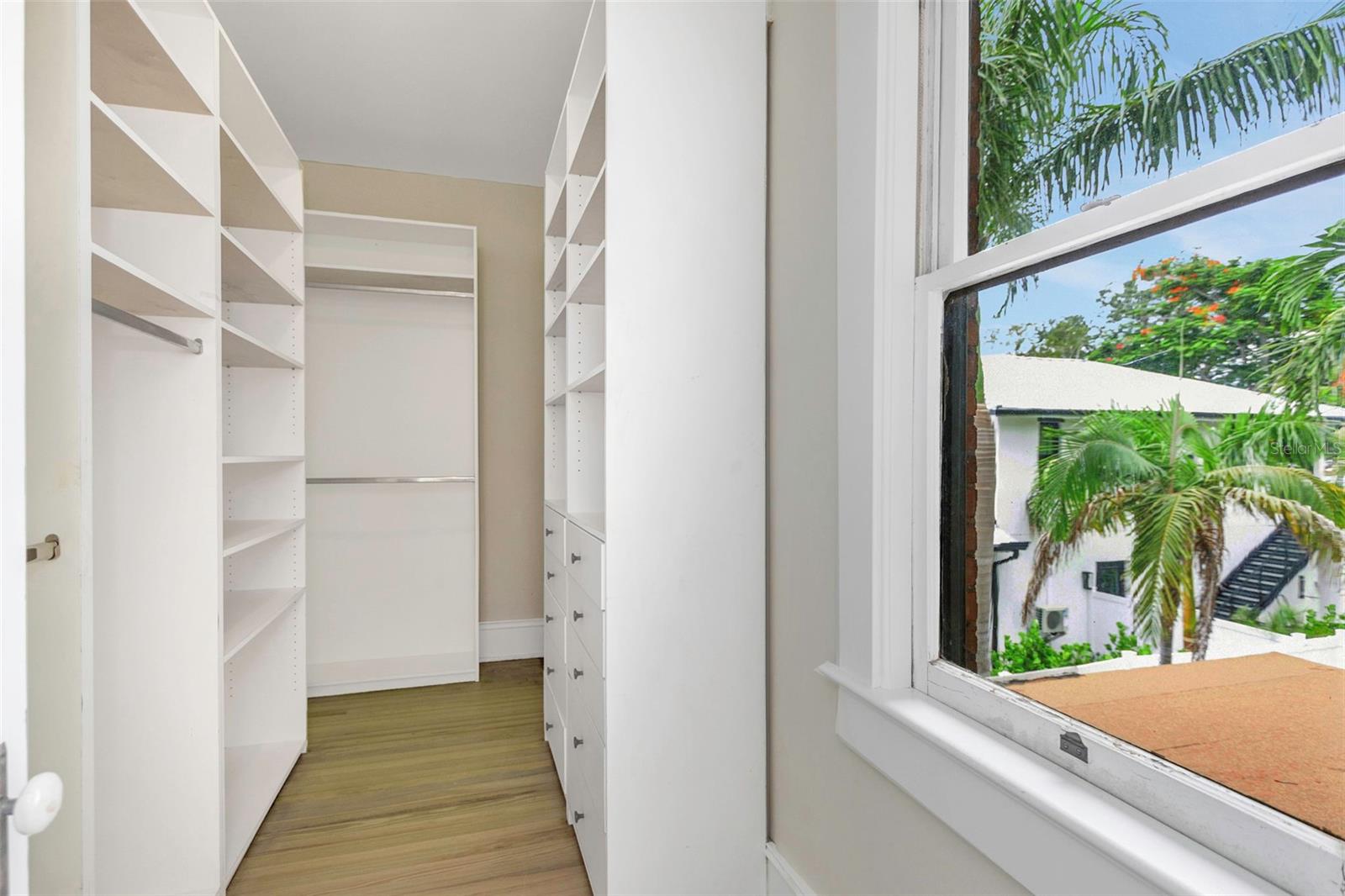 Walk in closet in Primary bedroom
