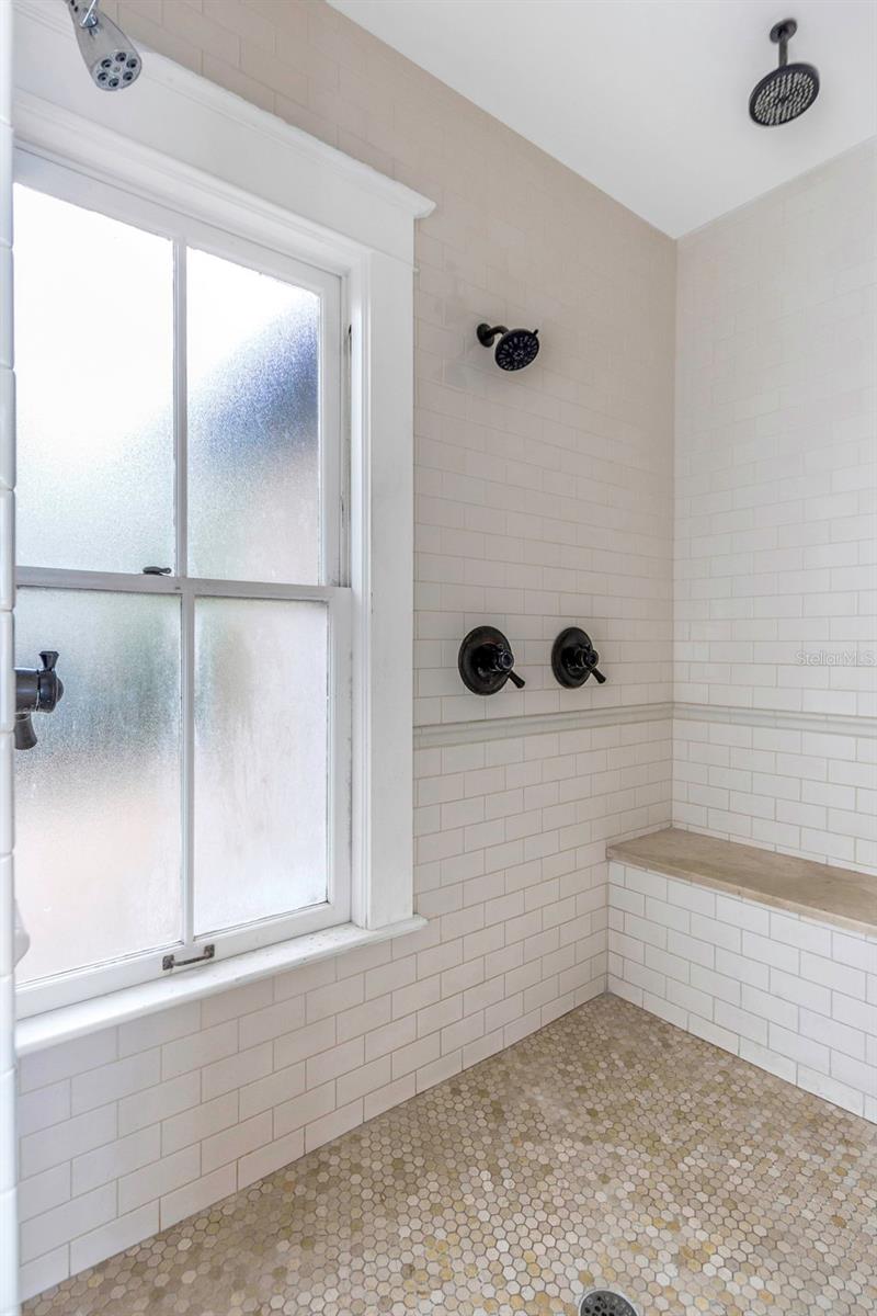 Walk in shower
