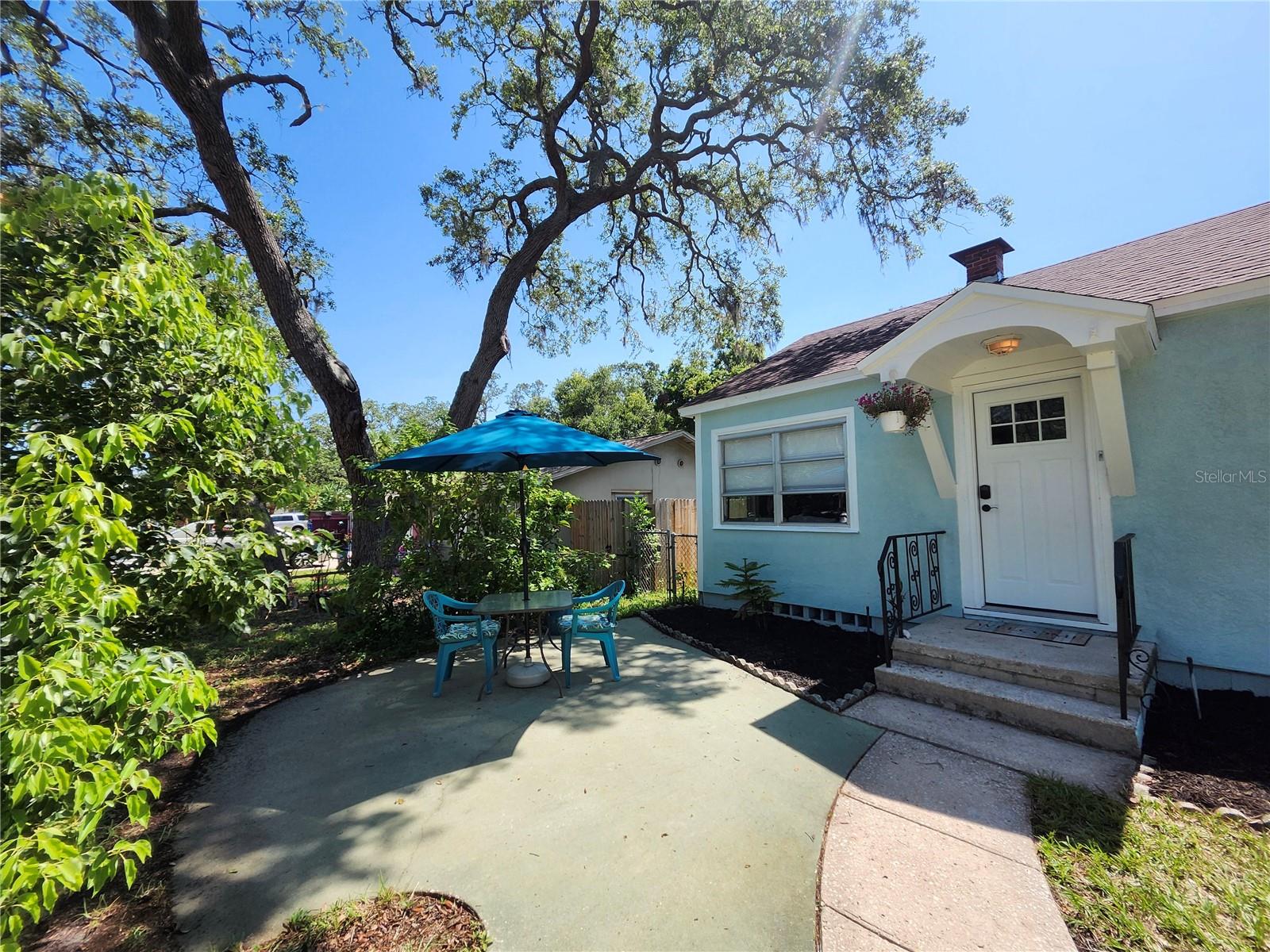 Front patio