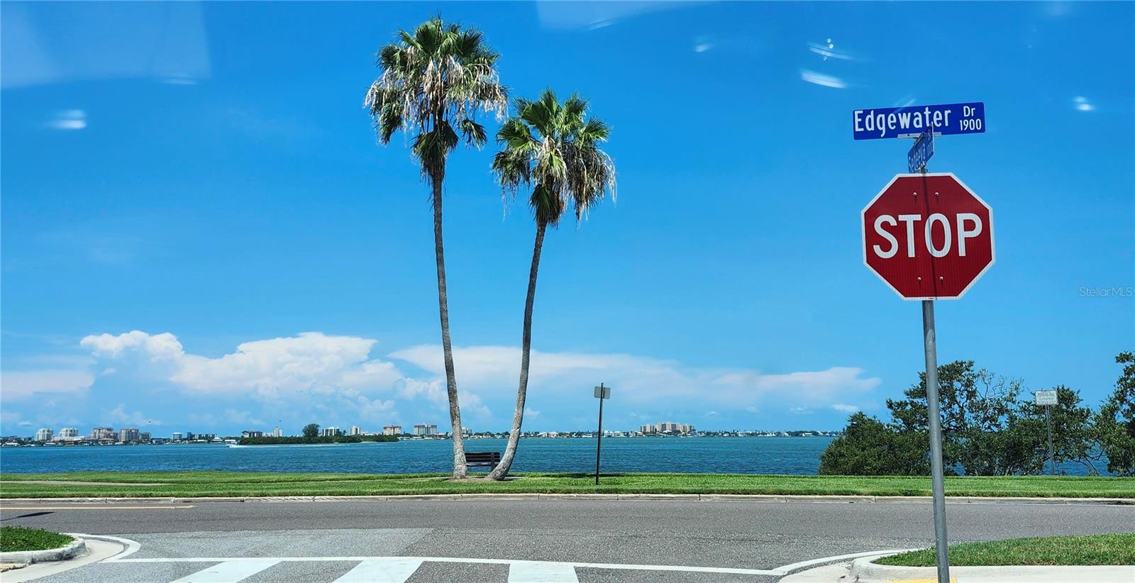 Scenic Edgewater Dr. for walking, jogging