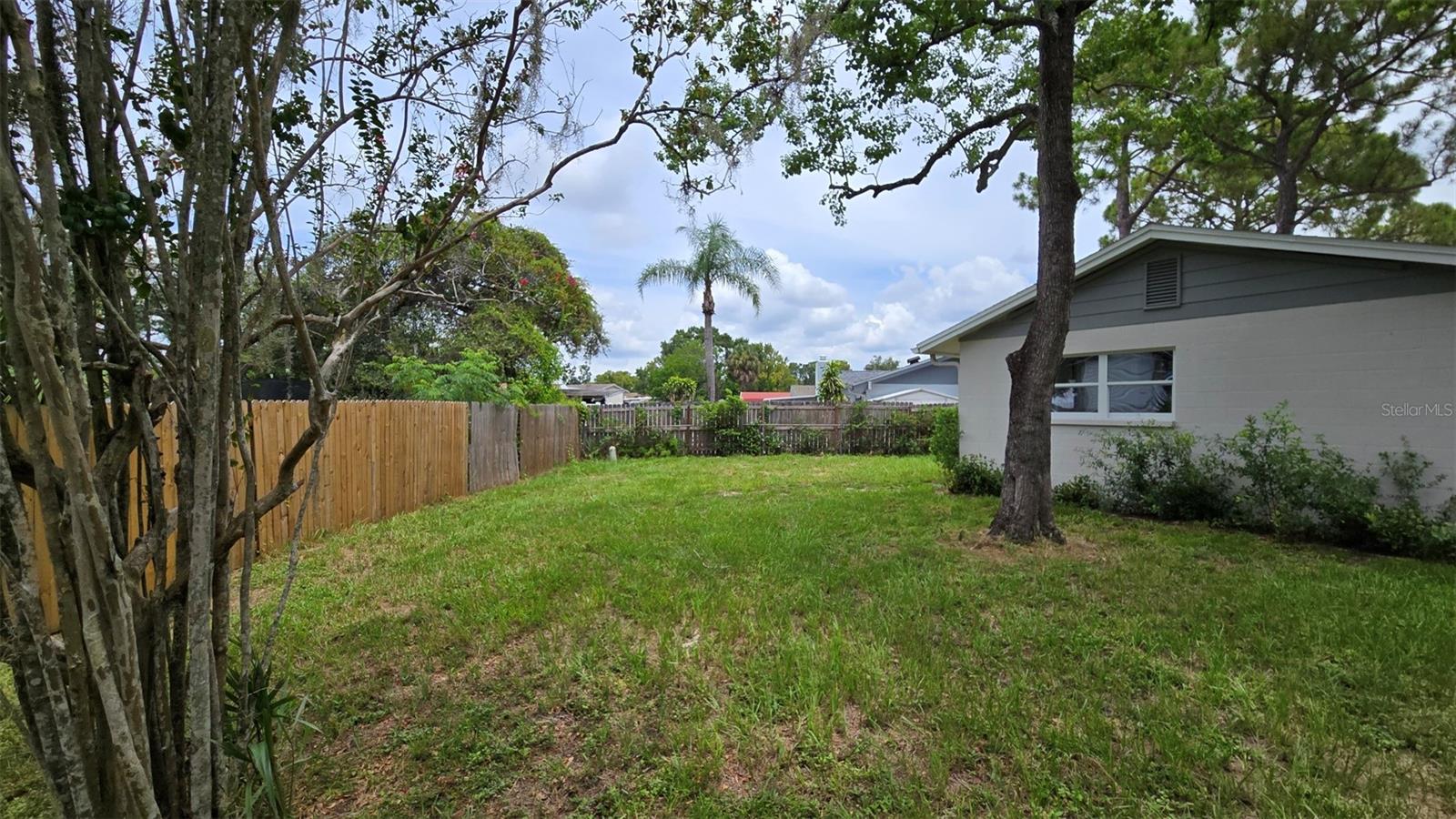 Additional back yard