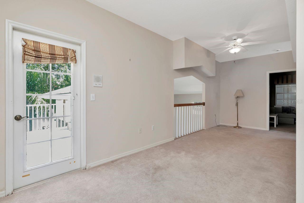 Loft with access to 2nd Floor Balcony