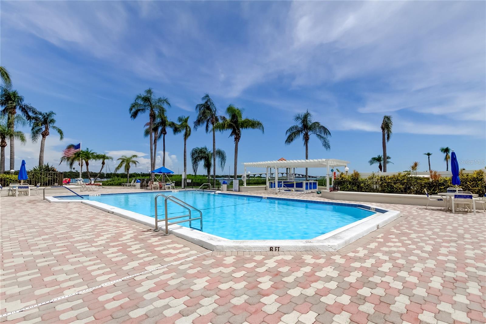 Tropical bayside heated pool and spa. Watch seabirds frolic and dolphin play.