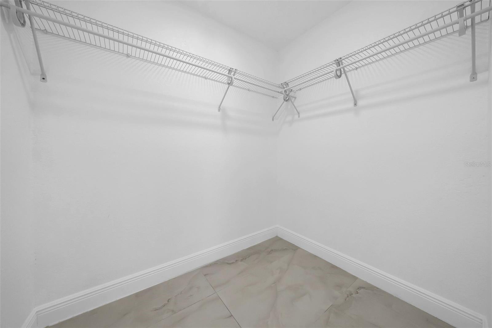 Walkin Primary Closet