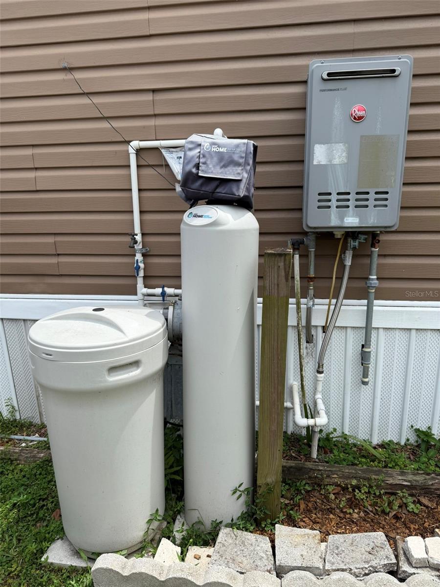 water softener / tankless water heater